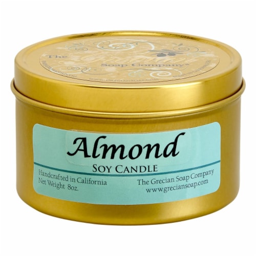 Greciansoap Can Oz Almond Hand Poured Soy Candles Kroger