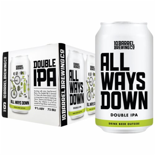 Barrel Brewing Co All Ways Down Double Ipa Pk Fl Oz Fred