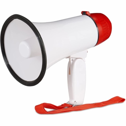 Megaphone Speakers Blow Horn Pro Loud Speaker Bullhorn Handheld Siren