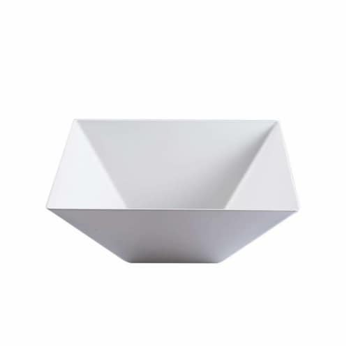 White Square Plastic Serving Bowls 4 Quarts 24 Bowls 24 Bowls Kroger