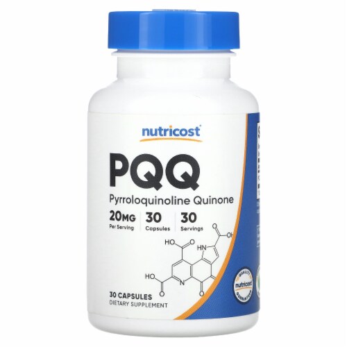 Nutricost PQQ 20 Mg 30 Capsules 30 Count Kroger