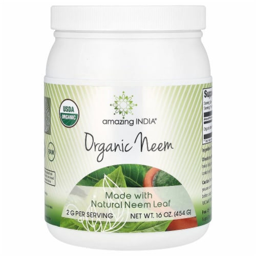 Amazing India Usda Certified Organic Neem Powder Non Gmo Oz