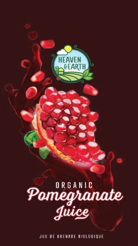 Heaven Earth Organic Pomegranate Juice 11 15 Fl Oz Kroger