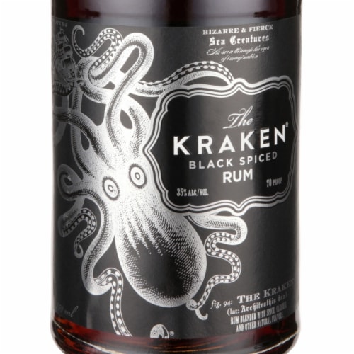 The Kraken Black Spiced Rum Ml Kroger