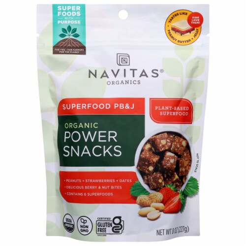 Navitas Organics Superfood PB J Power Snacks 8 Oz Kroger