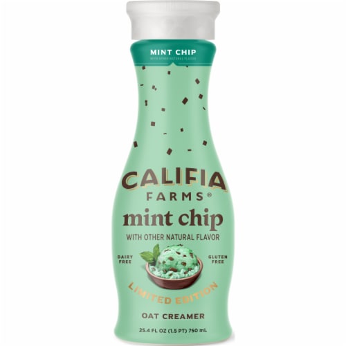 Califia Farms Limited Edition Mint Chip Oat Creamer 25 4 Fl Oz Kroger