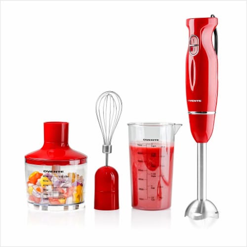 Ovente Multi Purpose Hand Blender Immersion Blender Set 15 4 In QFC