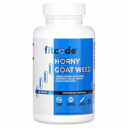 Fitcode Horny Goat Weed Mg Veggie Capsules Count Frys