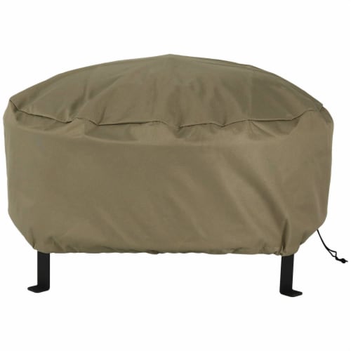 Sunnydaze In Heavy Duty Polyester Round Outdoor Fire Pit Cover