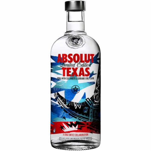 Absolut Vodka Limited Edition Texas Vodka Ml Food Less