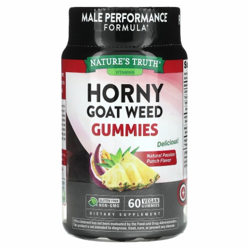 Nature S Truth Horny Goat Weed Gummies Count With Maca Root