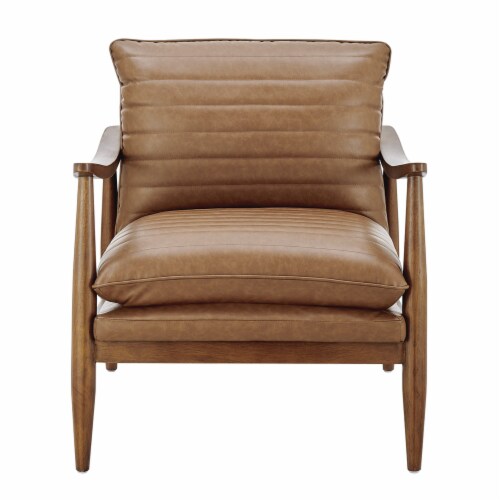 Edmond PU Accent Arm Chair 1 QFC