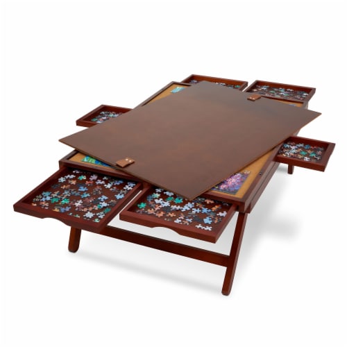 Jumbl Piece Puzzle Board X Wooden Puzzle Table With Felt