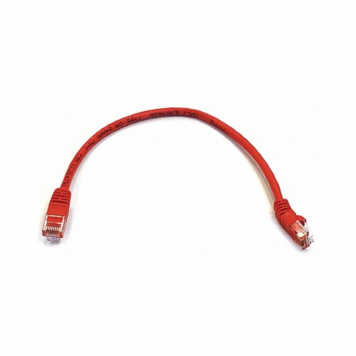 Monoprice Patch Cord Cat Booted Red Ft Kroger