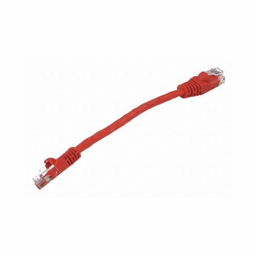 Monoprice Patch Cord Cat 5e Booted Red 0 5 Ft 4981 1 Kroger