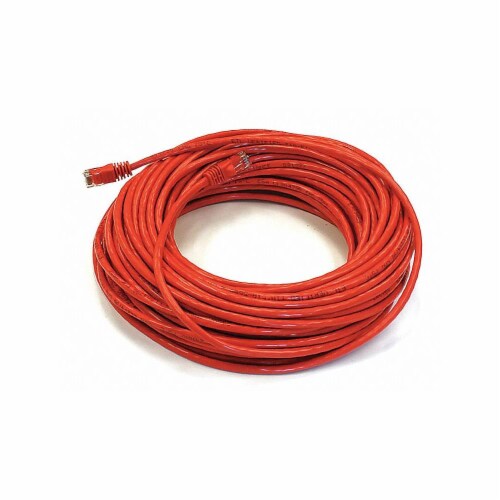 Monoprice Patch Cord Cat Booted Red Ft Kroger