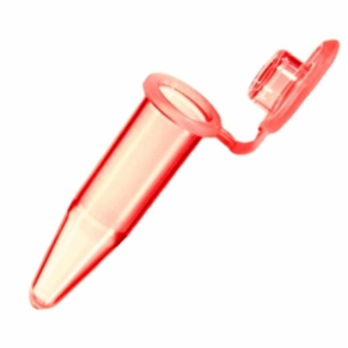 Bio Plas Ml Flat Top Microcentrifuge Tube Pk Red