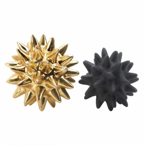 Storico Gold And Black Spike Sculptures 1 Ralphs