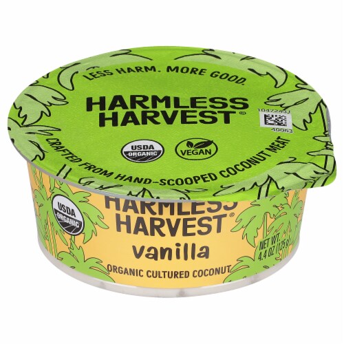 Harmless Harvest Vanilla Organic Diary Free Coconut Yogurt Cup Oz