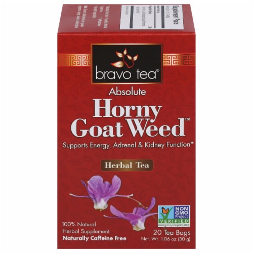 Bravo Teas And Herbs Tea Absolute Horny Goat Weed 20 Bag 20 BAG