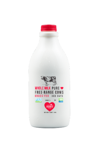 Hart Dairy Creamery Whole Free Range Grass Fed Milk 52 Fl Oz Kroger