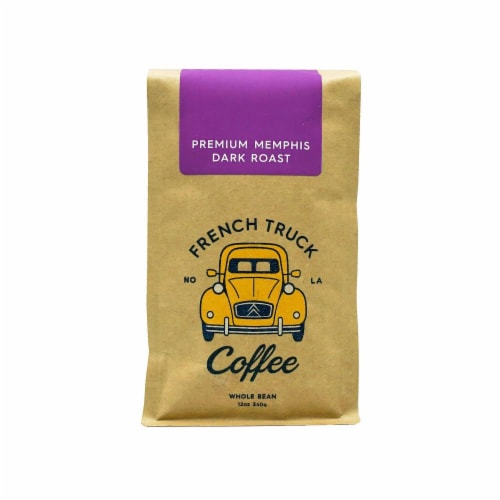 French Truck Premium Memphis Dark Roast Whole Bean Coffee Oz