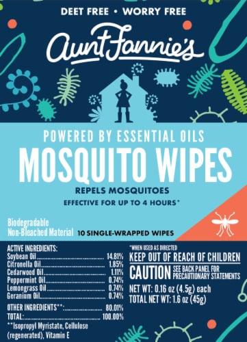 Aunt Fannie S Mosquito Wipes Ct Ralphs