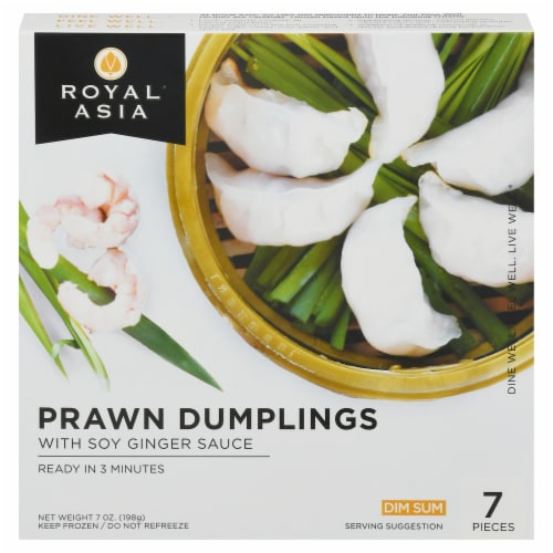 Royal Asia Prawn Dumplings With Soy Ginger Sauce Oz Kroger