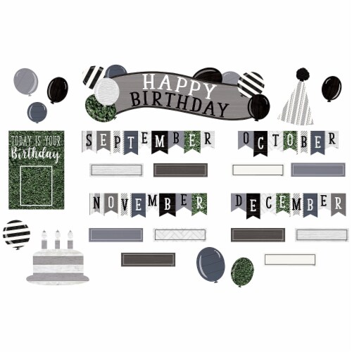 Teacher Created Resources Modern Farmhouse Happy Birthday Mini Bulletin