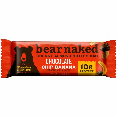 Bear Naked Chocolate Chip Banana Chunky Almond Butter Bar Oz Kroger