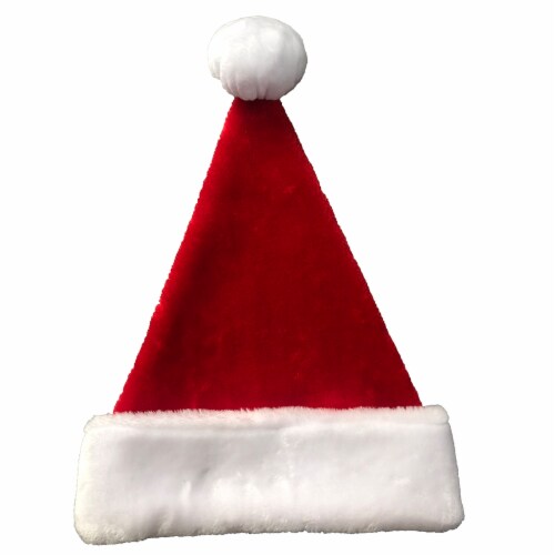 Holiday Home Santa Hat Plush Christmas Decoration Ct Kroger