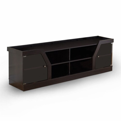 Furniture Of America Rania Contemporary Wood Multi Storage Tv Stand In