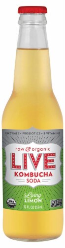 Live Kombucha Soda Living Limon Fl Oz Kroger