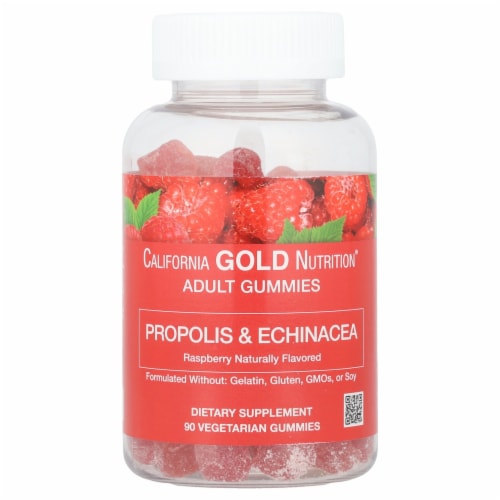 California Gold Nutrition Propolis And Echinacea Gummies Natural