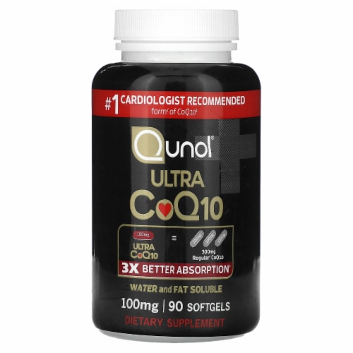 Qunol Ultra CoQ10 100 Mg 90 Softgels 90 Count Frys Food Stores