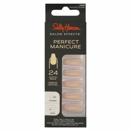 Sally Hansen Salon Effects Perfect Manicure Coffin Nails 24 Ct Kroger