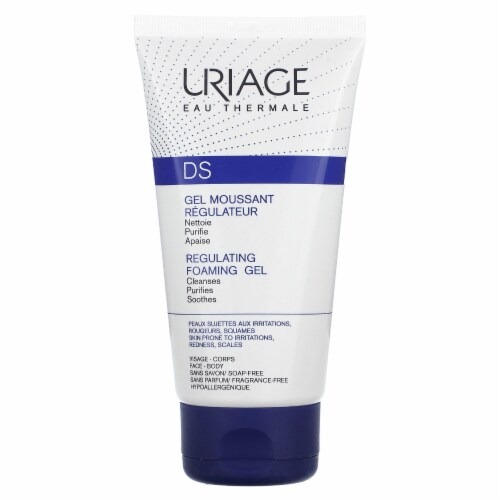 Uriage D S Regulating Foaming Gel Fl Oz Gentle Cleansing Foam For