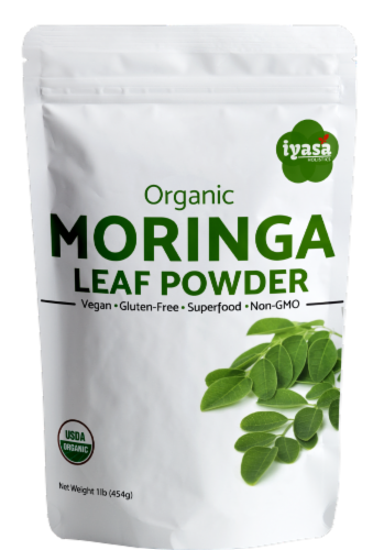 Organic Moringa Leaf Powder 16oz 1 Pack 16 Oz Frys Food Stores