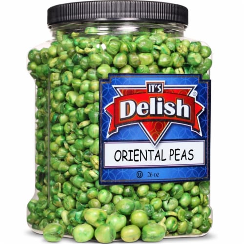 Its Delish Roasted Salted Green Peas Snack 26 Oz 26 Oz Smiths Food