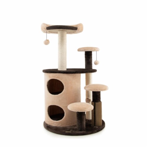 Hivvago Inch Cat Tree Tower Multi Level Activity Tree With Tier