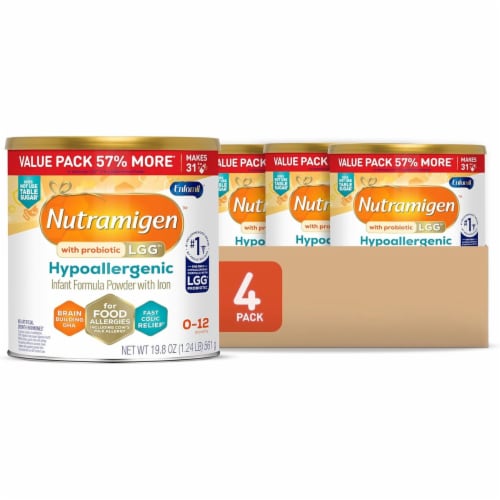 Enfamil Nutramigen Hypoallergenic Baby Formula With Iron Count