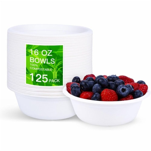 Home Compostable Oz Paper Bowls Pack Disposable Bowls