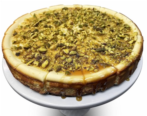 Andy Anand Delicious Gluten Sugar Free Caramel Pistachios Cheesecake