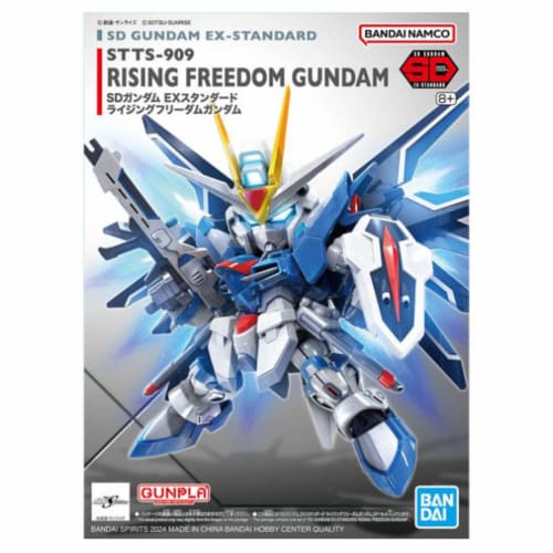 Bandai Gundam Seed Freedom Sd Ex Standard Rising Freedom Gundam Model