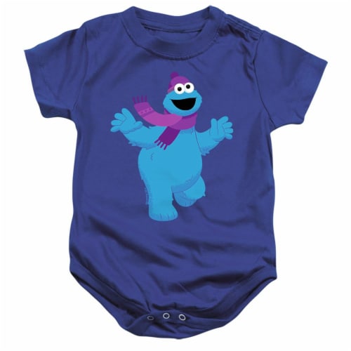 Sesame Street Furry Friends Forever Cookie Monster Infant Snapsuit 24