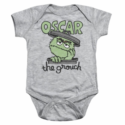 Sesame Street Canned Grouch Infant Snapsuit Months Smiths Food