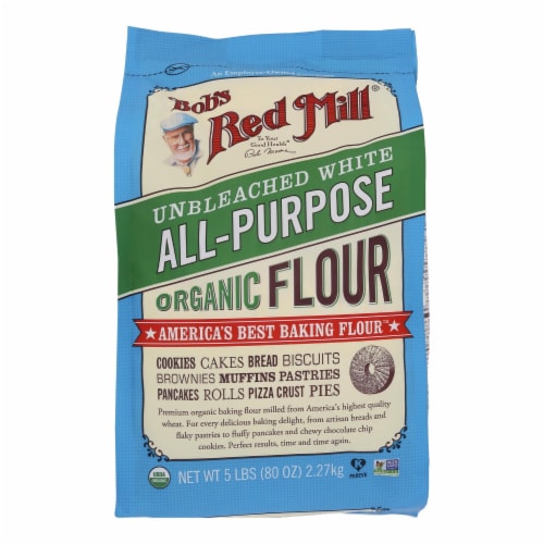 Bob S Red Mill Organic Unbleached White All Purpose Flour Lb