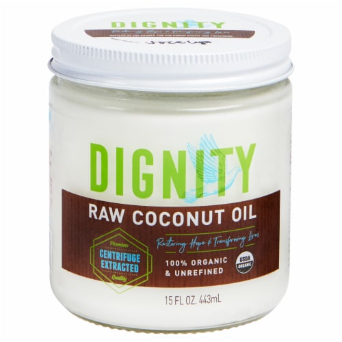 Dignity Coconuts Oil Coconut Raw Virgin Organic Oz Pack Of Case