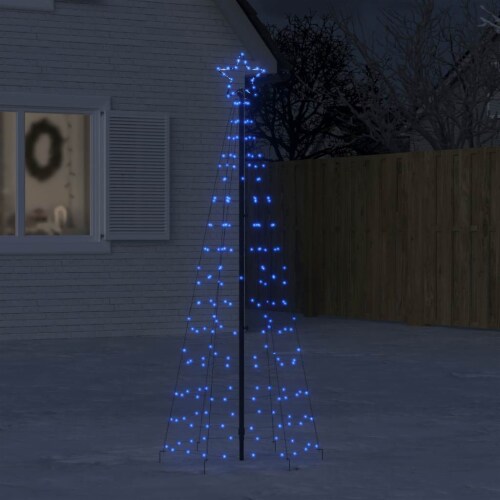 Vidaxl Christmas Tree Light With Spikes Leds Blue Qfc