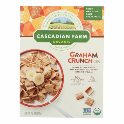 Cascadian Farm Organic Graham Crunch Cereal Ct Oz Frys